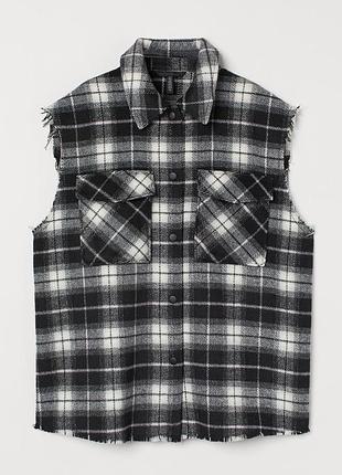 Шотландская рубашка без рукавов