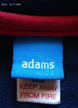 (268)отличная спортивная кофта  adams kids 3 года5 фото