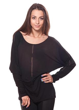 Блуза женская кофта украинская вв137 черная