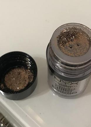 Пигмент nyx - glitter metallic 04
