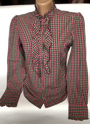 Стильная рубашка в клетку