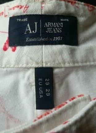 Джинсы armani jeans original new.6 фото