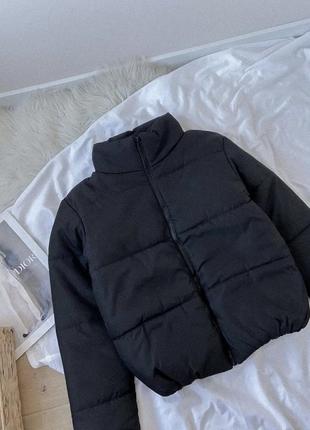 Новая очень крутая куртка в стиле zara дутая куртка
