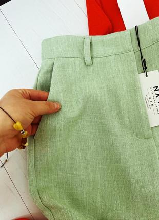 Твідовий штанішки зеленого колеру5 фото