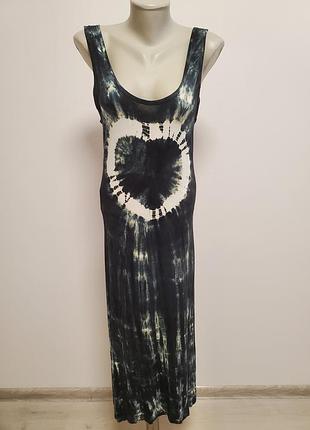 Гарне брендове трикотажне віскозне плаття-майка