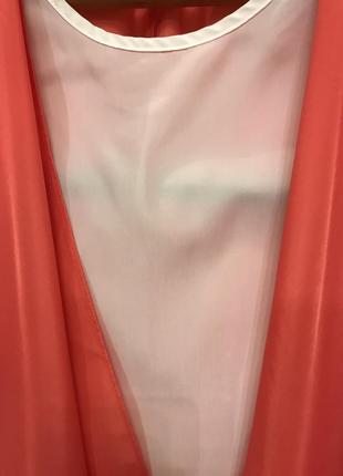 Очень красивая и стильная брендовая двухцветная блузка.5 фото