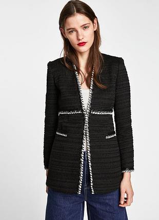 Твідовий піджак, жакет zara