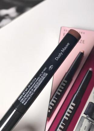 Кремові тіні для повік bobbi brown long wear cream shadow stick  відтінок dusty mauve. нові. оригінал. терміни в нормі 📦є відправка новою поштою4 фото