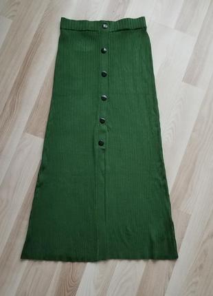 Шикарная натуральная ткань юбка лапша высокая посадка миди юбка zara7 фото