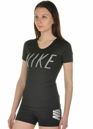 Nike pro cool short sleeve спорт футболка /7667/
