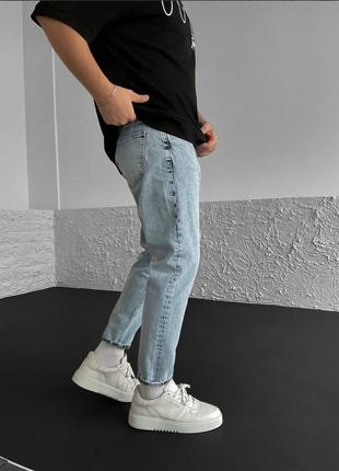 Чоловічі джинси / якісні джинси в світлому кольорі на кожен день3 фото