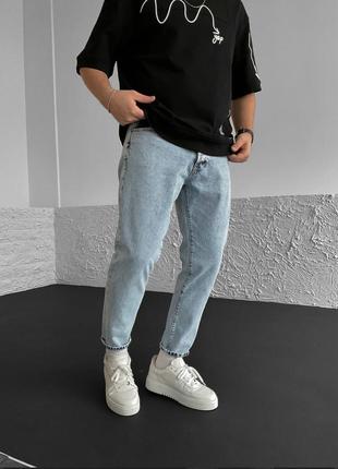 Чоловічі джинси / якісні джинси в світлому кольорі на кожен день2 фото