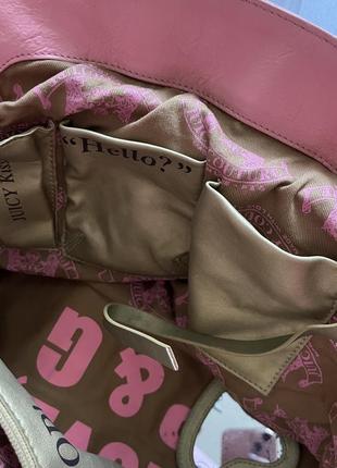 Шкіряна сумка juicy couture6 фото
