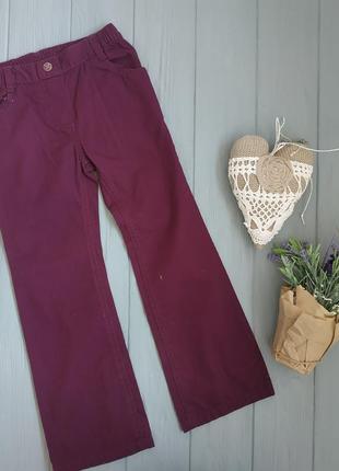 Коттоновые штаны на девочку 4-5 лет