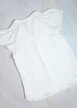 Фірмова якісна молочна блуза h&m, розмір 44 - 469 фото
