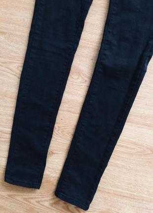 Чёрные базовые джинсы denim go