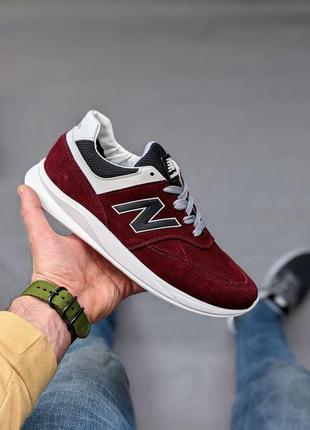 Мужские кроссовки new balance натуральная замша мужские.3 фото