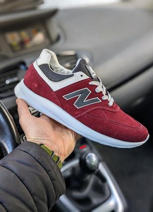 Мужские кроссовки new balance натуральная замша мужские.5 фото