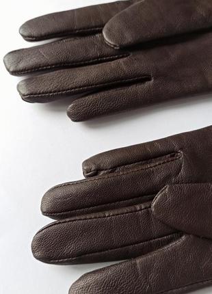 Женские кожаные перчатки tu 100% кожа3 фото