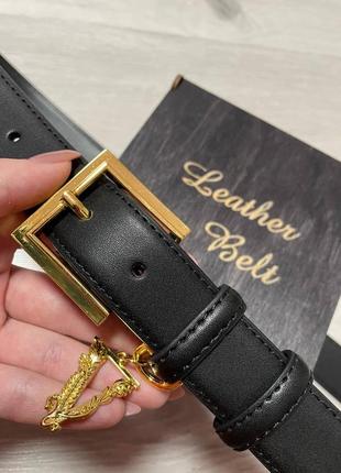 Ремень пояс женский кожаный в стиле versace / ремень пояс женский в стиле versace