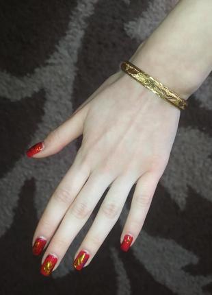 Позолота 585 проби браслет позолоченный медицинское золото медзолото из медицинского золота украшения