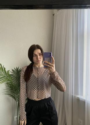 Лонг сетка топ сетка прозрачный топ лонгслив кофта тоньшее