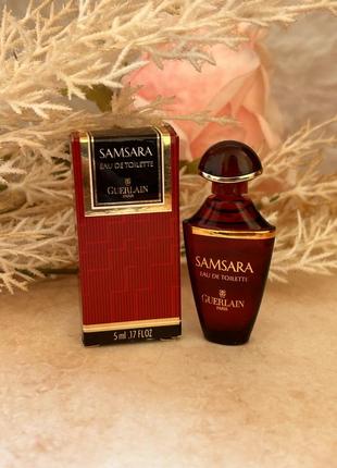 Samsara guerlain туалетная вода оригинал миниатюра винтаж