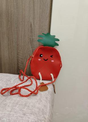 Детская сумочка ананас1 фото