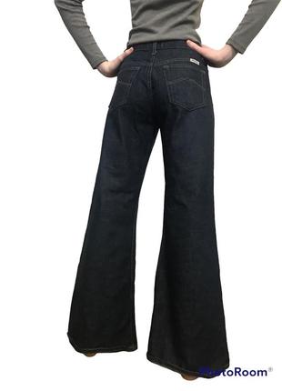 Широкі кльошні джинси палаццо moto2 фото