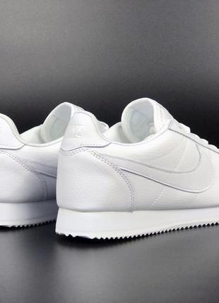 Кроссовки женские nike cortez белые / кросівки жіночі найк кортез білі кроссы5 фото