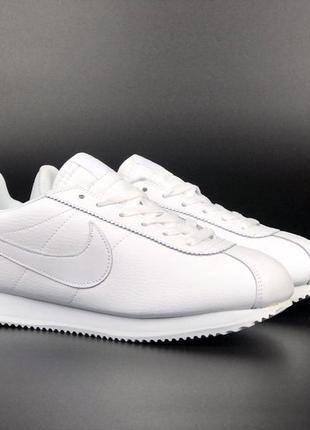 Кроссовки женские nike cortez белые / кросівки жіночі найк кортез білі кроссы6 фото