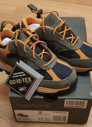 Timberland детские gore tex 27 р waterproof новые оригинал замш