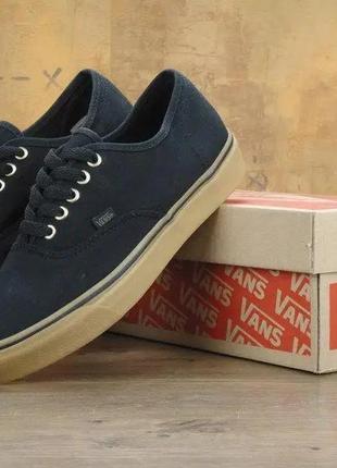 Кросовки кедыvans authetic black/gum