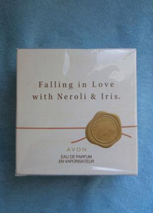 Парфюмерная вода avon falling in love with neroli & iris2 фото