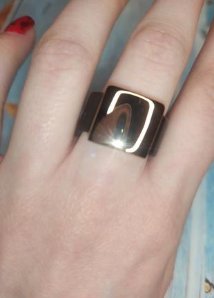 Керамическое стильное кольцо кольца керамика3 фото