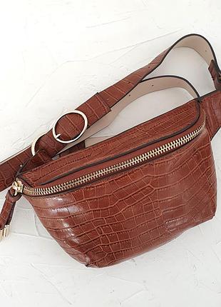 Бананка сумка поясна на пояс h&m