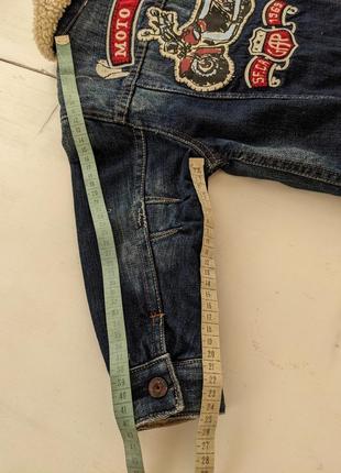 Утеплена джинсова куртка gap8 фото