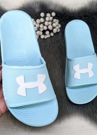 Жіночі пляжні шльопанці сланці пінкові бірюзові гіпаніс3 фото