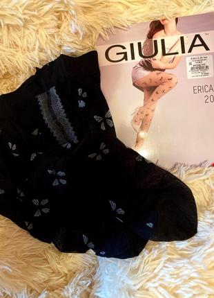 Колготы с бабочкой, размер 2 и 4