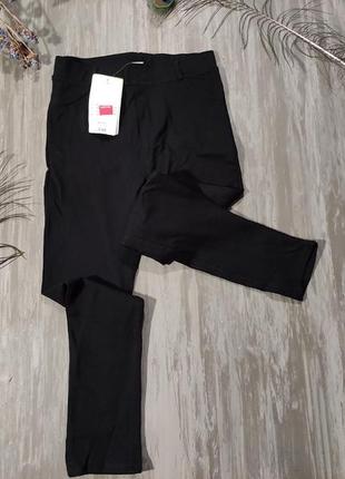 Черные лосины 128 г.