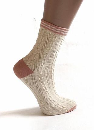 Стильні жіночі шкарпетки - набір 3пари3 фото