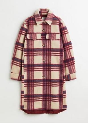 Тепле пальто вільного крою h&m