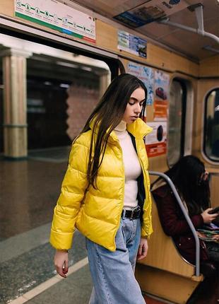 Яркая куртка mango, р м, в идеале2 фото