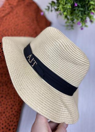 Шикарна шляпа для пляжа2 фото