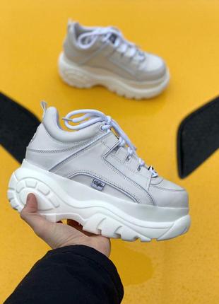 Шикарні жіночі кросівки на платформі white buffalo 😍 (весна/ літо/ осінь)