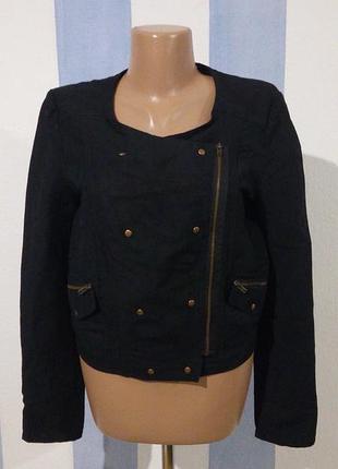 Лляна косуха жакет без підкладки