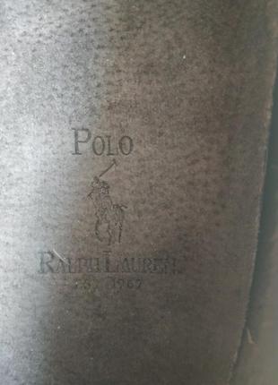 Кожаные туфли polo ralph lauren5 фото