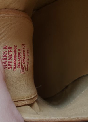 Кожаные туфли броги sartorial marks &amp; spencer3 фото