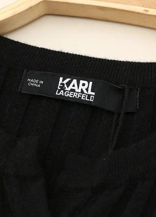 Короткий свитер в рубик karl lagerfeld4 фото