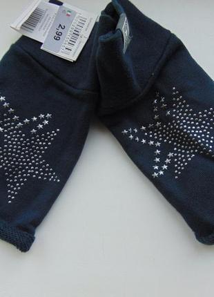 Трикотажные перчатки митенки без пальцев terranova1 фото